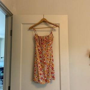 NWOT Aritzia Sunday Best colorful mini dress xxs